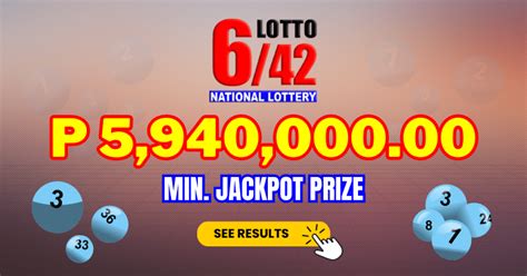 6/42 lotto result